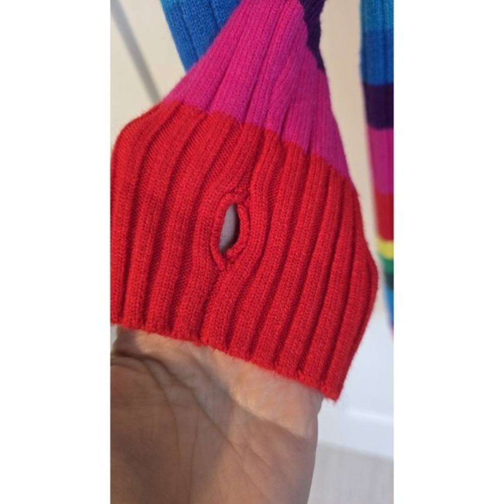 😀 Rainbow Knit‎ Swester Dress - Pride - Med - Picture 3 of 3